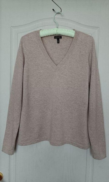 Women Escada Pullover Beige Cashmere 38 / M / 46