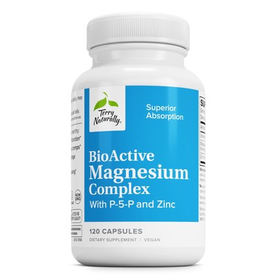 Mineral Magnesium Supplement with Vitamin B6 and Zinc for Heart Health 120 Count