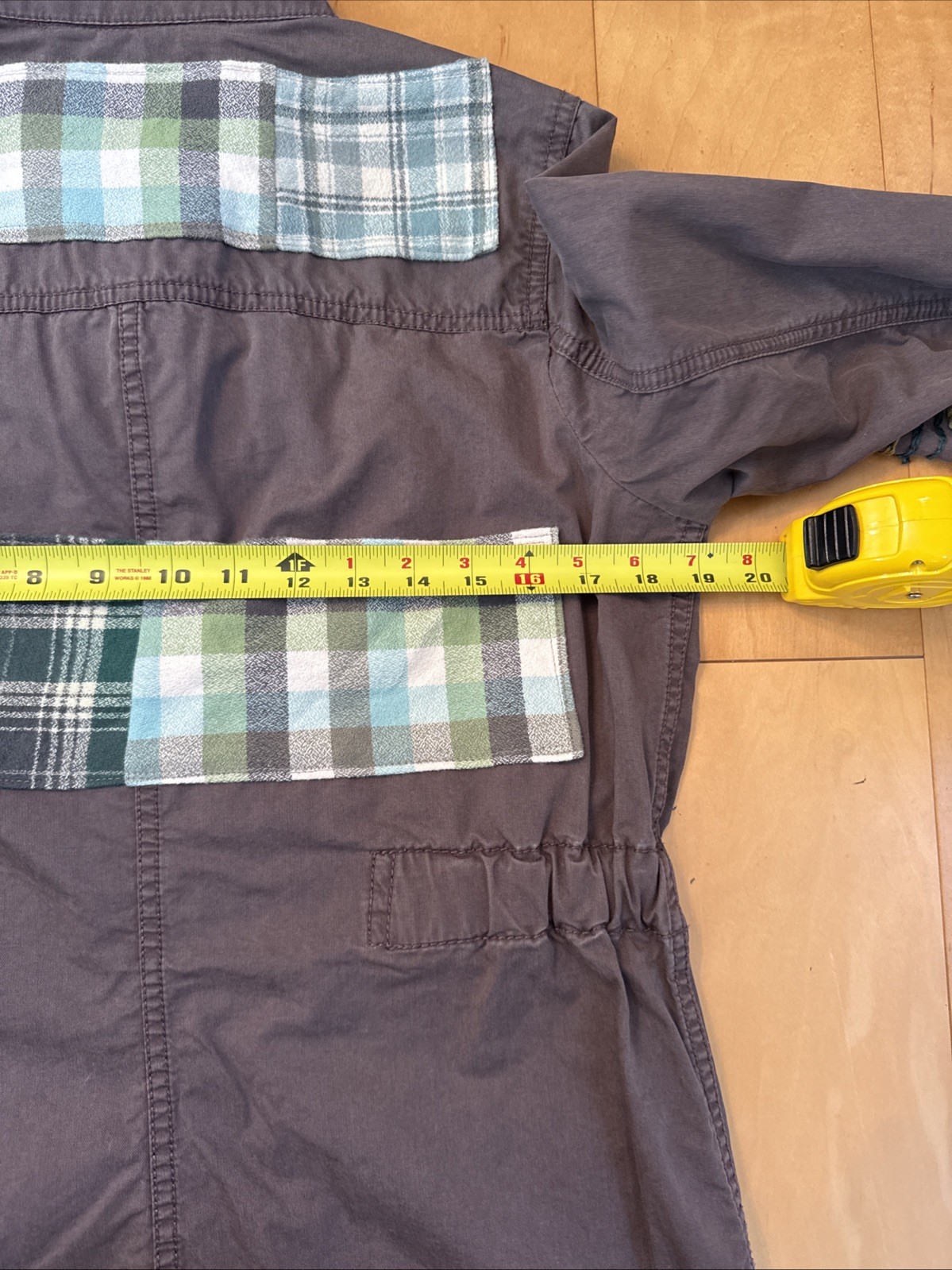 PATCHWORK FISH JACKET Old Navy Upcycled Cotton Ja… - image 7