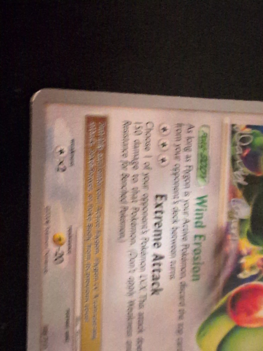 Pokémon Flygon LV.X Holo Ultra Rare Card 105/111 Rising Rivals