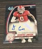 2024 Bowman U Chrome Deontae Lawson Black Sapphire /10 AUTO #PA-DLW Alabama RC