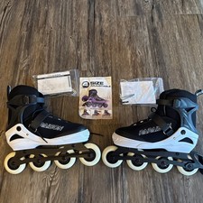 PAPAISON Adjustable Inline Skates Roller Blades Size Men 8-10.5, Women 9.5-12