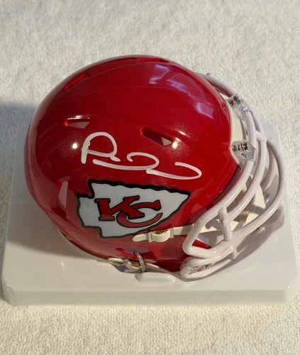 Patrick Mahomes Signed Kansas City Chiefs Mini Helmet Fanatics COA
