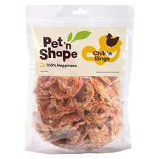 Pet n Shape Chik n Rings – Natural Chicken Breast Jerky Dog Treats, 2 Pound