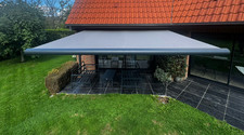 Store banne motorisé - Toile Dickson Constant - Moteur Somfy - 3,5m x 3,93m