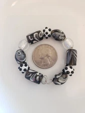 Lampwork /Glass  Beads Lot Of 11 Pc