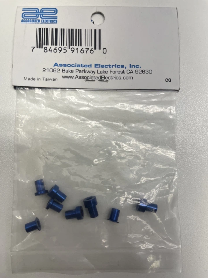 Buchas de chapéu rodízio ASC91676 Team Associated B6 - Imagem 3 de 3