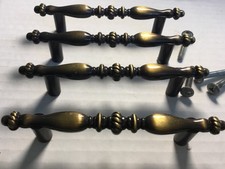SET OF 4 VINTAGE CABINET DOOR /DRAWER PULLS 3 C TO C