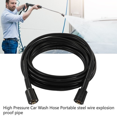 #ad 9m High Pressure Washer Hose Car Wash Hose Explosion Proof PVC Rubber Water $30.50