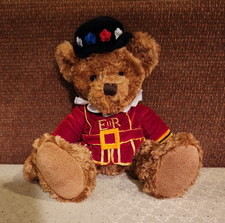 Russ Archie Bear London Plush 15 Inches Stuffed Animal Toy Very Nice