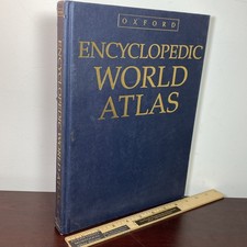 Oxford Encyclopedic World Atlas 1995 Hardcove...