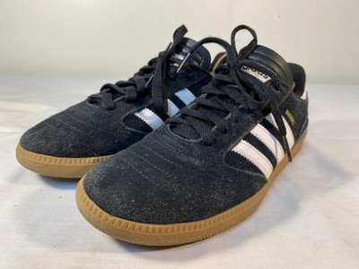 ADIDAS Busenitz J Sneakers Athletic Shoes Youth Junior Black Leather - US 5