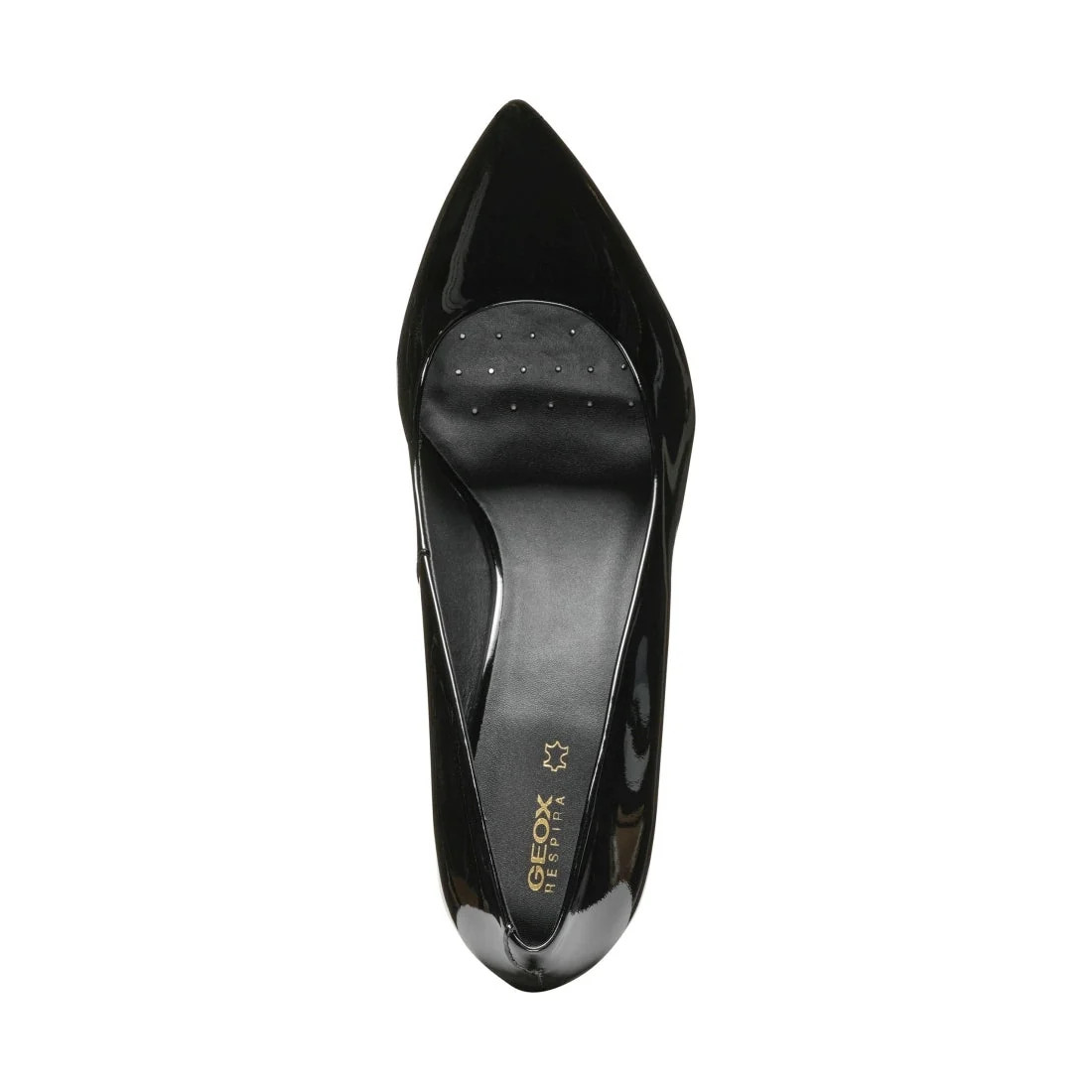 Geox Walk Pleasure Women's Black Leather Dress Heels D46X0C00066C9997 image 5