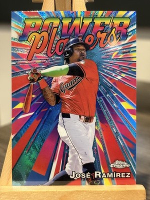 2025 Topps Chrome - Power Players Jose Ramirez #PP-14