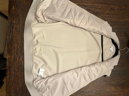REISS Pluto Hybrid Quilted Gilet Vest Men's L Stone — Brand New, No Tags image 4