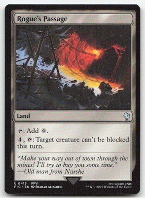 Rogue's Passage 415 FIC Commander: FINAL FANTASY Magic MTG NM