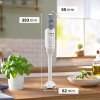 Bosch ErgoMixx Hand Blender With Mini Chopper and Beaker MSM66020GB White 12