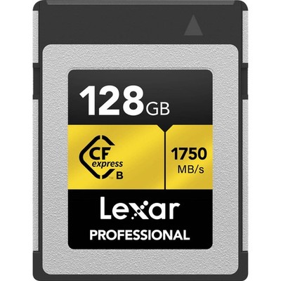 Lexar Gold Series Professional 128GB CFexpress Type-B Memory Card