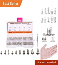 All-in-One Mini Screw Selection: 1000Pcs Self-Tapping Phillips Kit for Projects