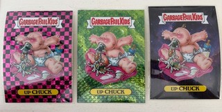 GET A GRIP 5x7 Giant Art GPK UP CHUCK Lot of 3 Including BOOGER GREEN 1/1