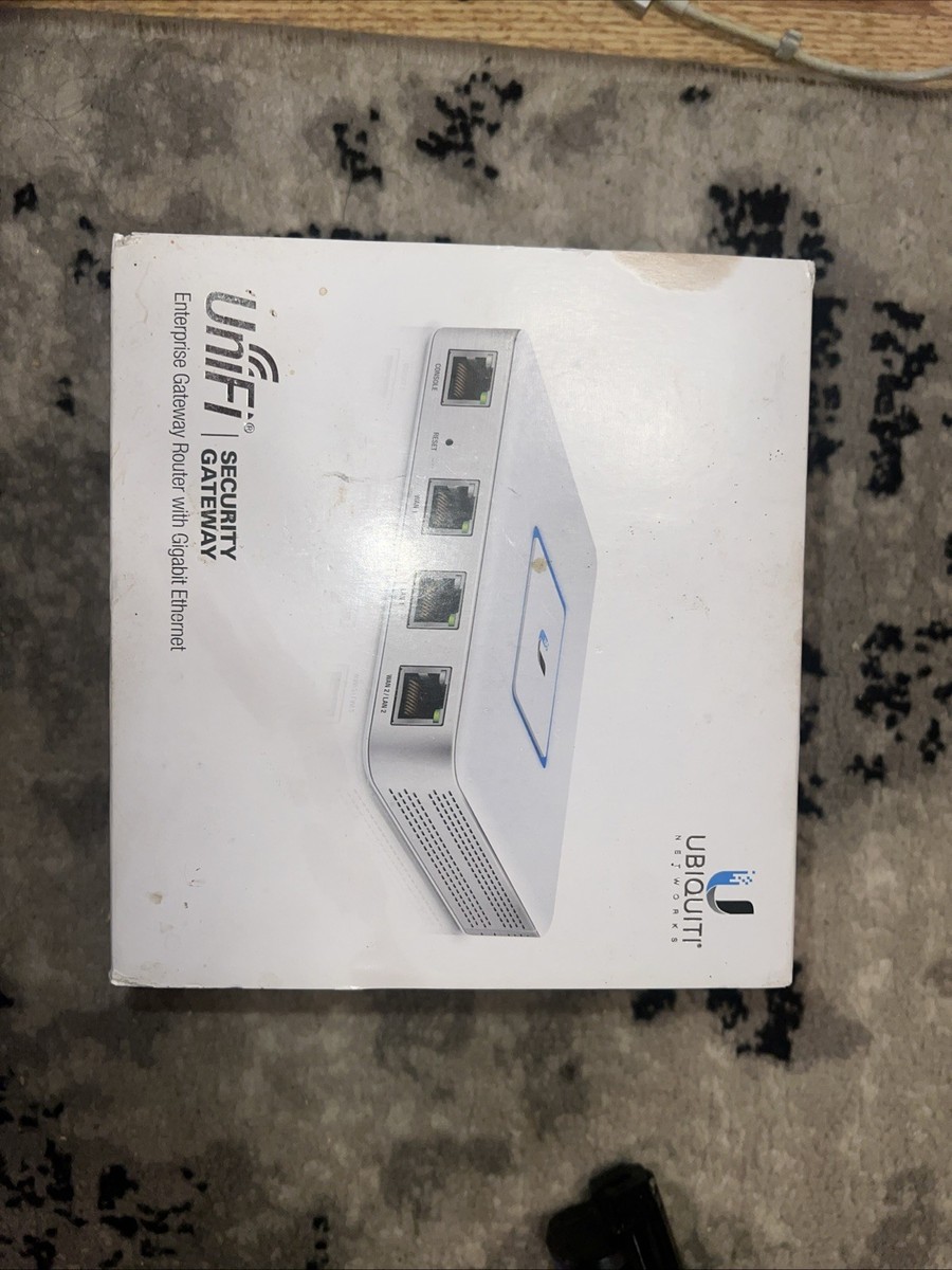 Ubiquiti Networks UniFi Security Gateway - White (USG) for sale