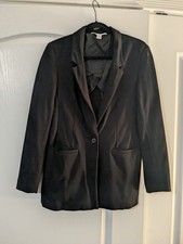 OLD NAVY Women s Blazer Black Size Med. Soft