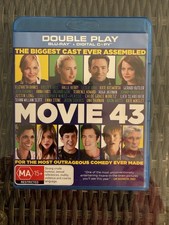 Image of MOVIE 43 (2013) BLU-RAY BRAND NEW (2-DISC SET) REGION B HUGH JACKMAN RARE & OOP