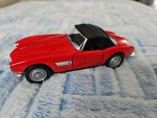 Welly 1956 BMW 507 Red NEW Official 43779 by Excite 1/34-1/39 Scale MINT