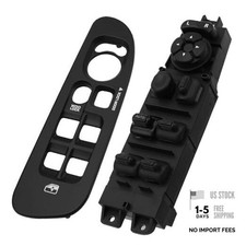 Master Power Window Switch Driver Side with Bezel Compatible with 2003-2009