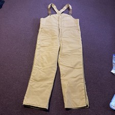 Vintage Walls Blizzard Pruf Insulated Men  s Overalls Large Short 38-40