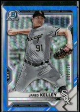 2021 Bowman Chrome #BCP-174 Jared Kelley Prospects Blue Refractor /150