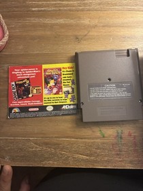 Spider-Man Return of the Sinister Six Nintendo NES - &iexcl;Aut&eacute;ntico y probado funcionando!