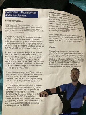 Comfortmax Shoulder Arm Abduction System