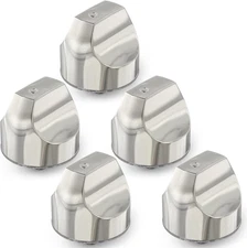 5PCS WB03X25889 Gas Stove Knob Replacement Compatible with GE Cafe CGP350 & CGP3