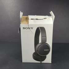 Sony MDR-ZX110 Black Wired On-Ear Headphones