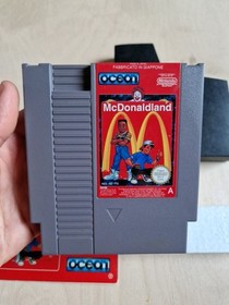 MCDONALDLAND LEADER TOYS OCEAN MATTEL ITA NINTENDO NES PAL A MCDONALD MACDONALD