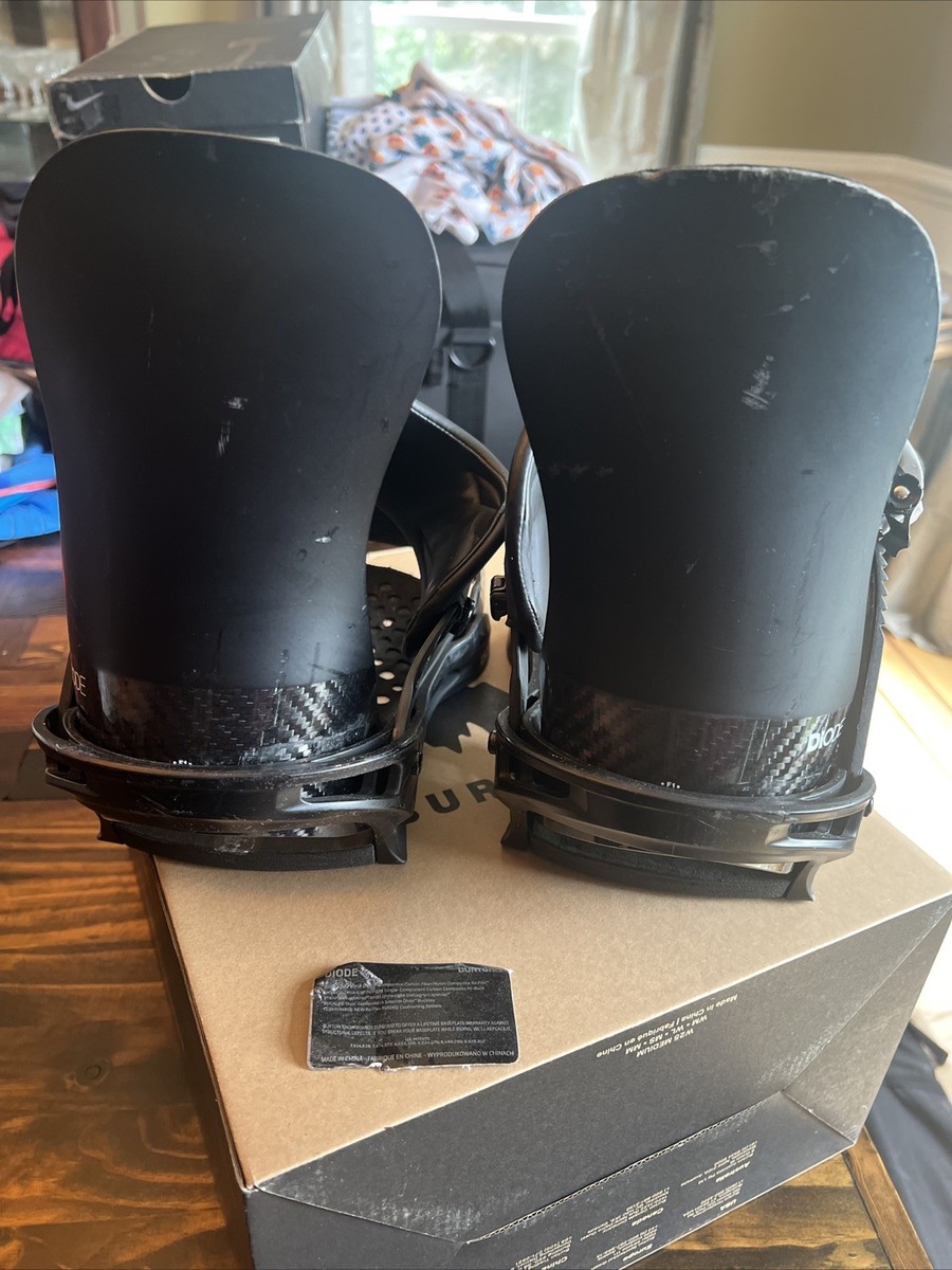 BURTON DIODE ReFlex Ｍ Burton Diode Reflex Bindings Men's Medium For Parts Black