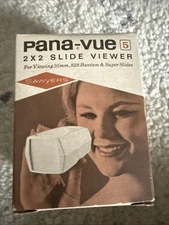Vintage Pana-Vue 5 - 2 x 2 Slide Viewer - Vintage in Original Box
