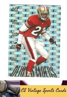 1995 SkyBox Premium #PD24 Deion Sanders Paydirt Gold