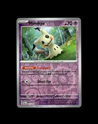 Mimikyu Pokemon Cards! Holo/Reverse Holo Rares EX V VMAX GX Choose Your Card!