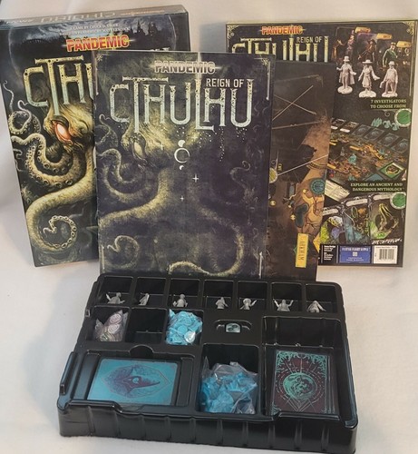 Pandemic Reign Of Cthulhu Board Game Z-Man Games ZM7116 ALL PARTS INCLUDED - Picture 8 of 9