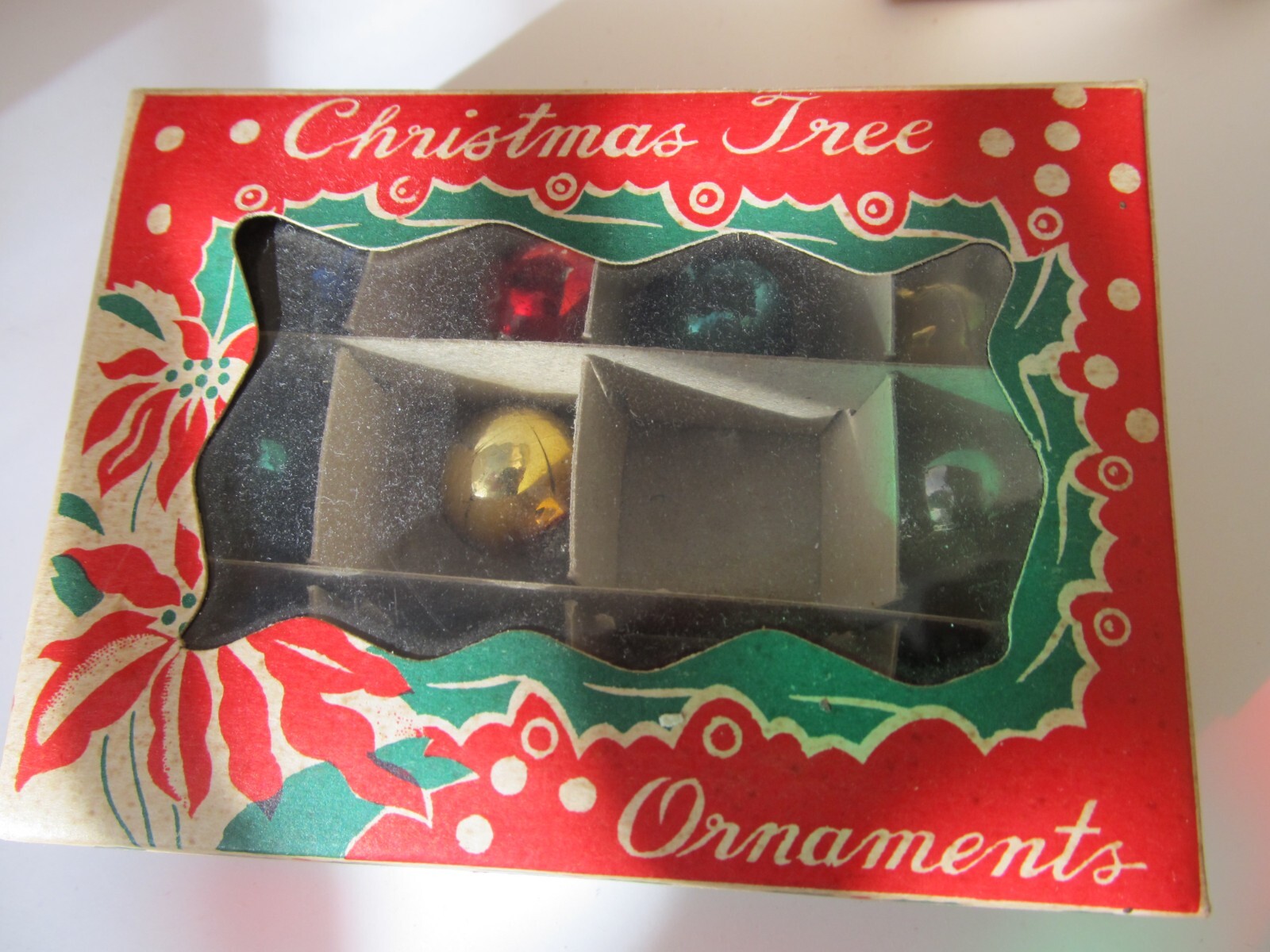 Collection of vintage Christmas tree decorations. eBay