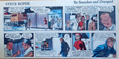Steve Roper & Mike Nomad - full color Sunday comic page - January 21 ...