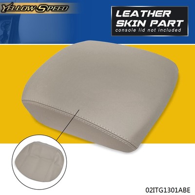 Leather Armrest Center Console Lid Cover Beige For Honda Pilot 2009-2015 | eBay