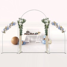 3Pcs Metal Shelf Wedding Frame Stand Balloon Rack Venue Backdrop Garden Rack