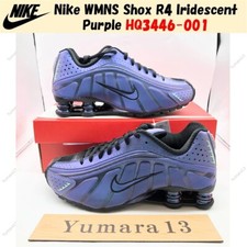 Nike Shox R4 Iridescent Purple HQ3446-001 Men  s Size