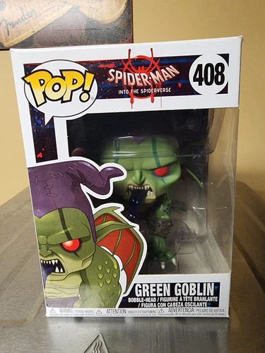 Marvel Funko Pop Into the Spiderverse GREEN GOBLIN #408