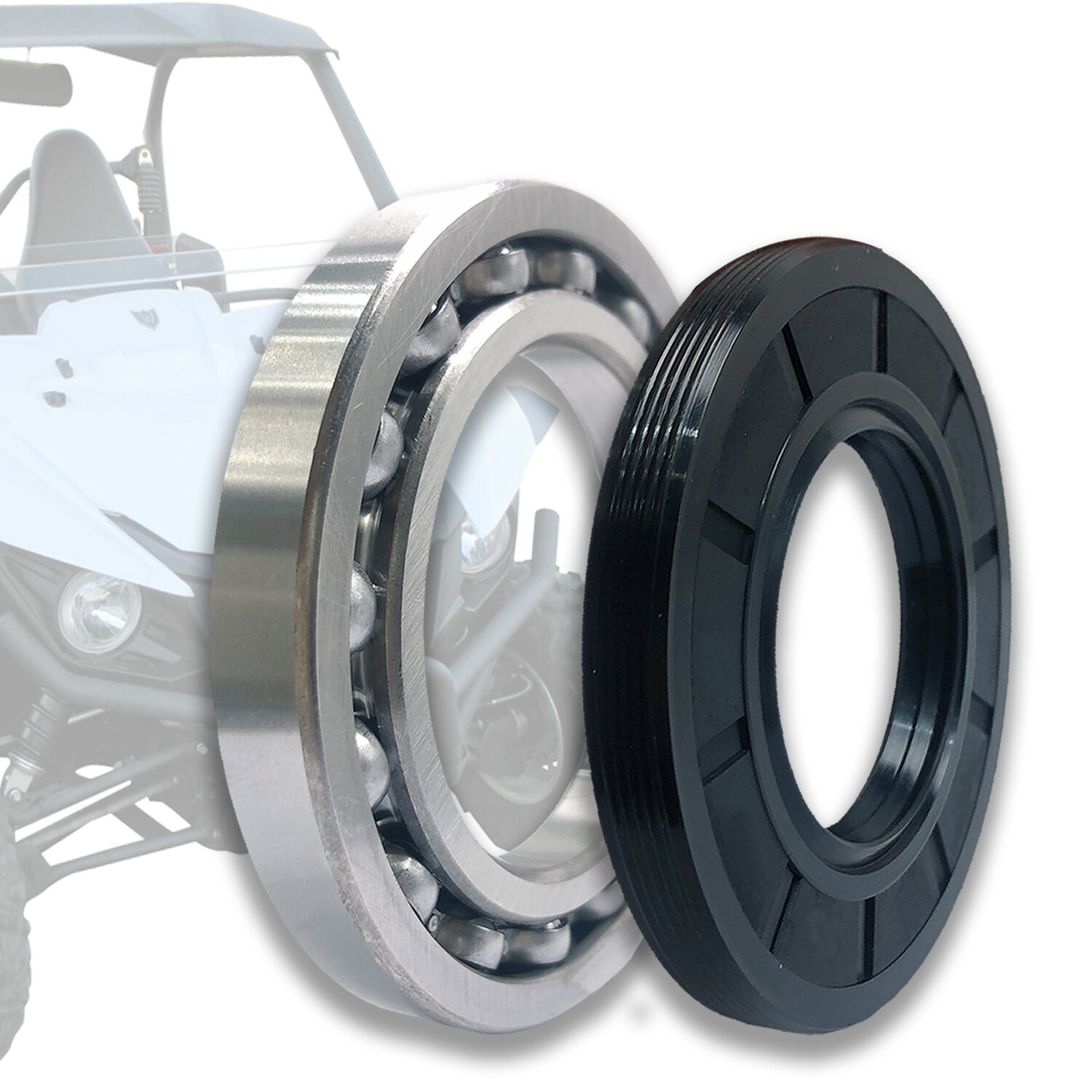 Clutch Crankcase Bearing Seal Compatible With Yam~ha Rhino Viking 660 - Foto 3