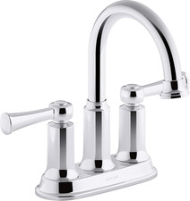 R21546-4D-CP Aderlee Bathroom Sink Faucet