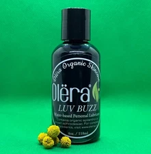 NEW Spilanthes-Infused Personal Lubricant LuvBuzz 4oz Warming Tingling Sensation